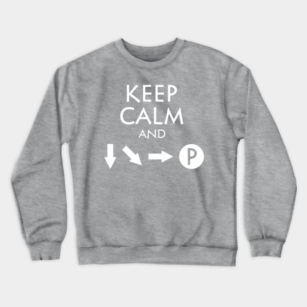 Keep Calm and Fireball Crewneck Sweatshirt by cudatron